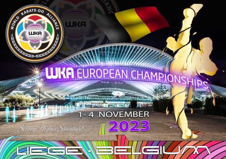 EUROPEAN CHAMPIONSHIPS_Belgium 2023 WORLD KARATEDO ALLIANCE